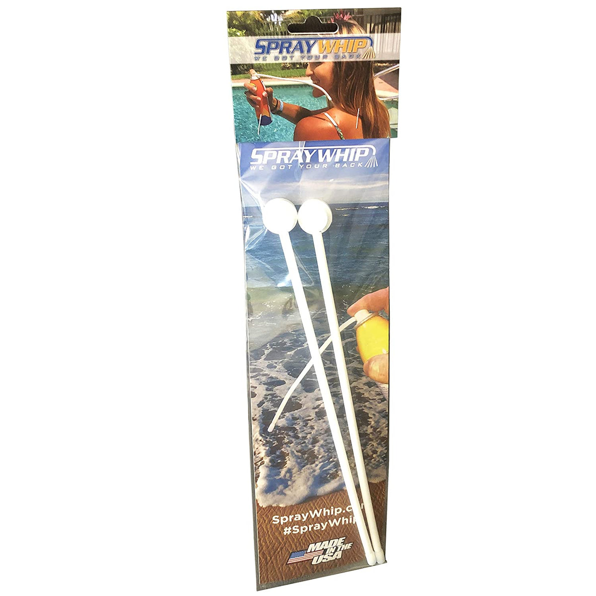 Easily SelfApply Back Spray Applicator (2 Pack) SprayWhip